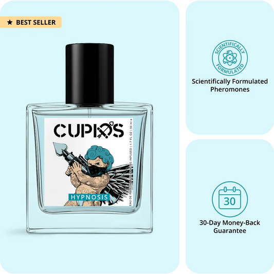 Turn Heads and Ignite Her Desire with Two Sprays of Cupids Hypnosis Cologne